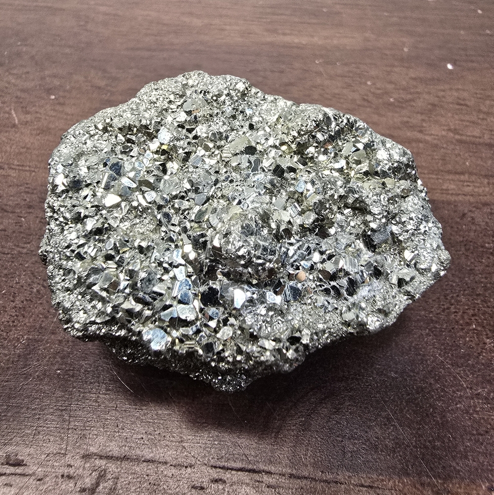 Pyrite Crystal Cluster